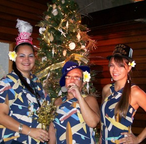 2011 ringing in NY at huggos