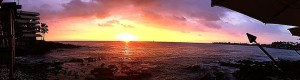 Huggos great sunset