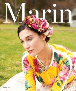 huggo's marin magazine.cover march
