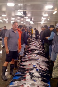 huggos fish auction. chef ken 2