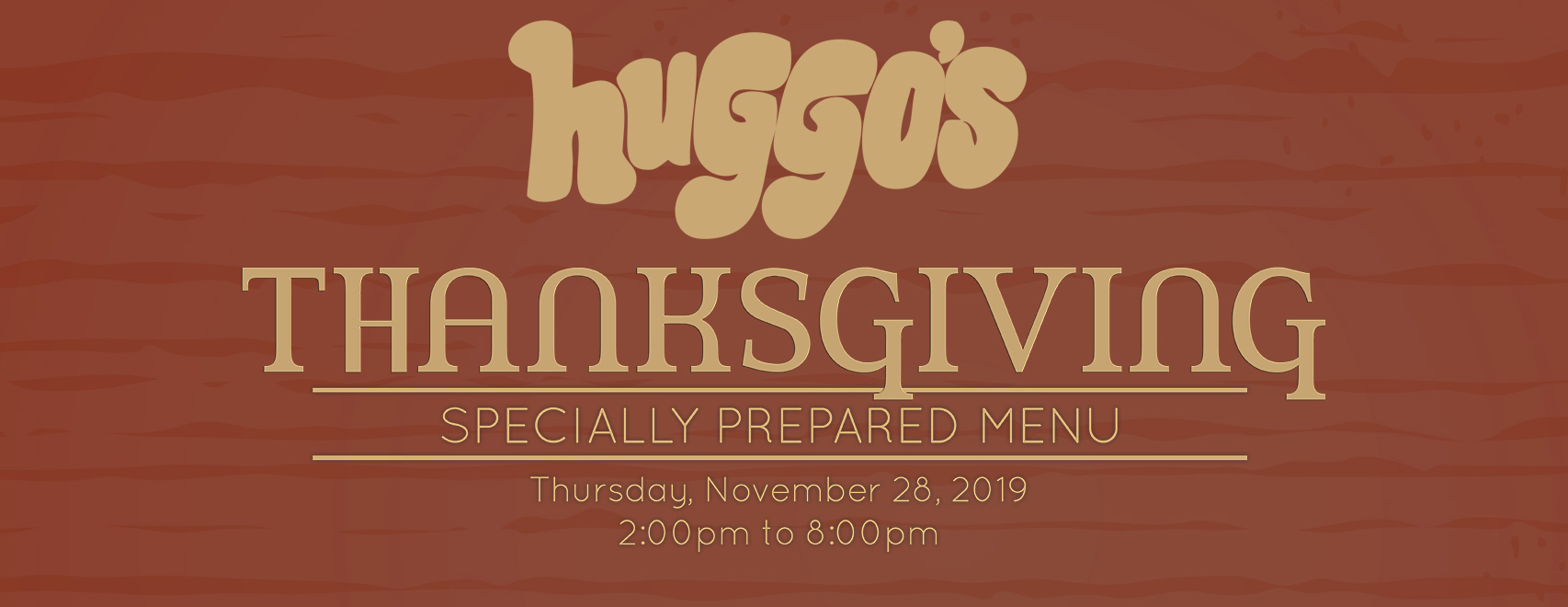 ThanksGiving 2019 Huggos